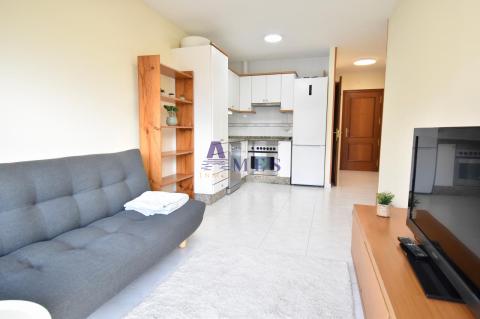 Salon comedor y cocina americana