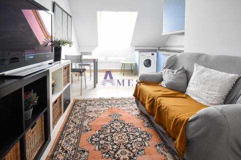 Salon comedor y cocina americana