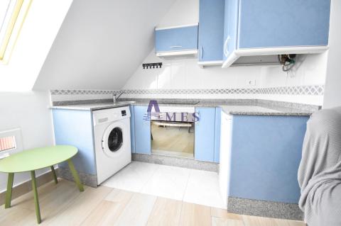 Salon comedor y cocina americana